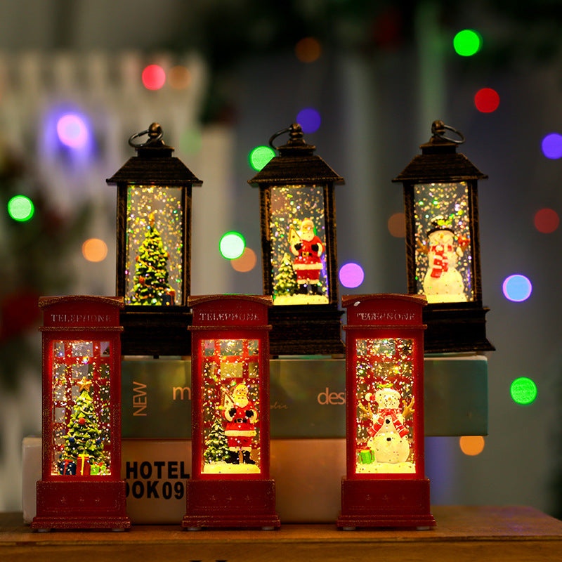 Festive Snowman Lantern