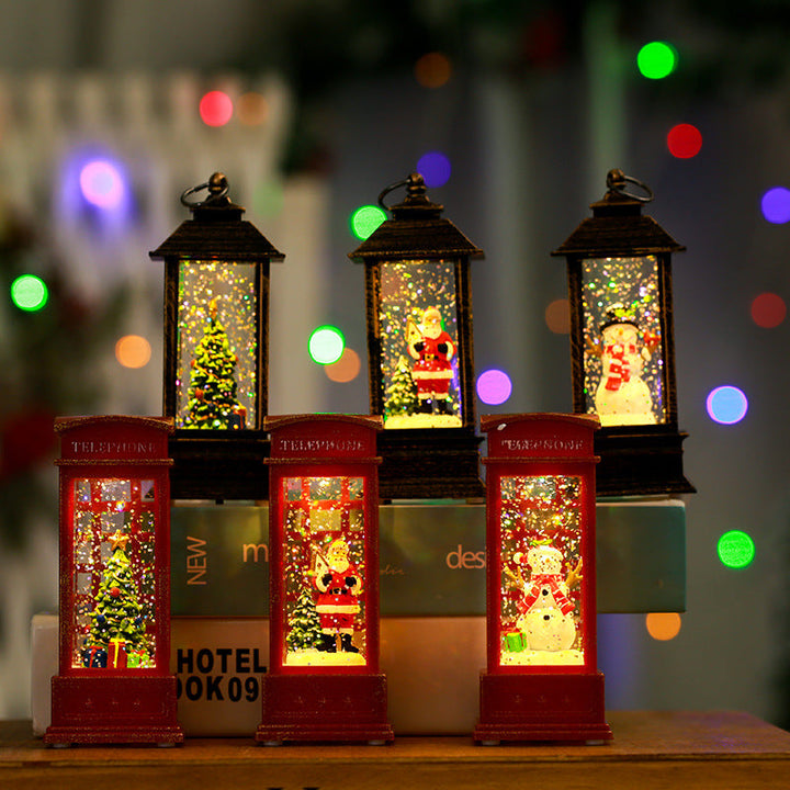 Festive Snowman Lantern