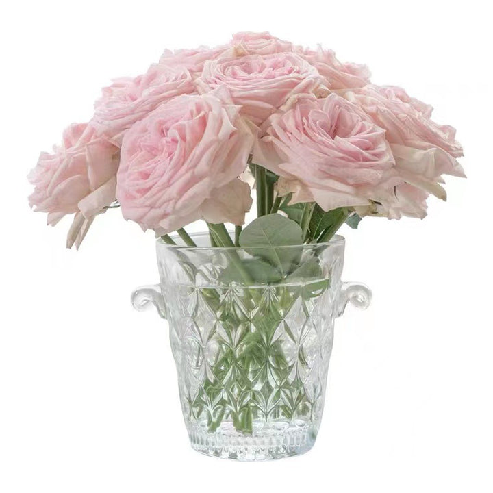 Decorative Crystal Flower Holder