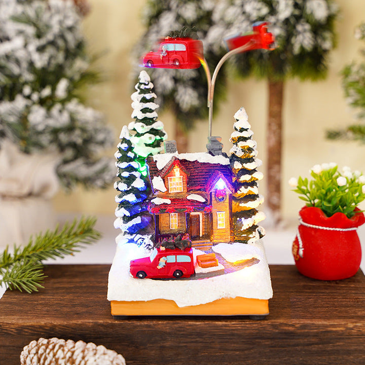 Nostalgic Christmas Village Decoration