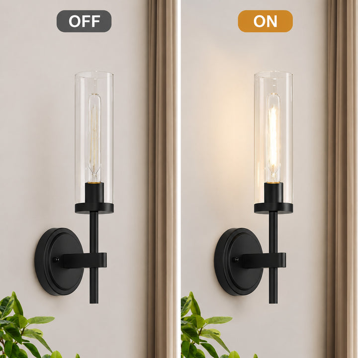 Wall-mounted elegant wall lamp