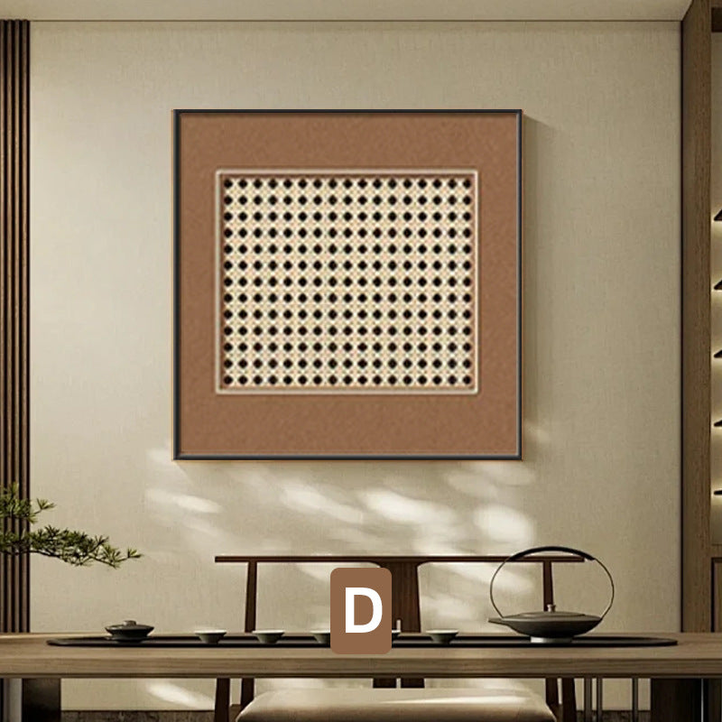 Decorative Framed Nature-Themed Artwork