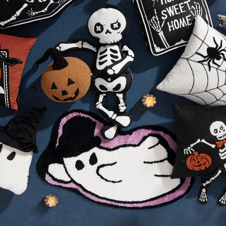 Halloween-Themed Ghost Bath Mat
