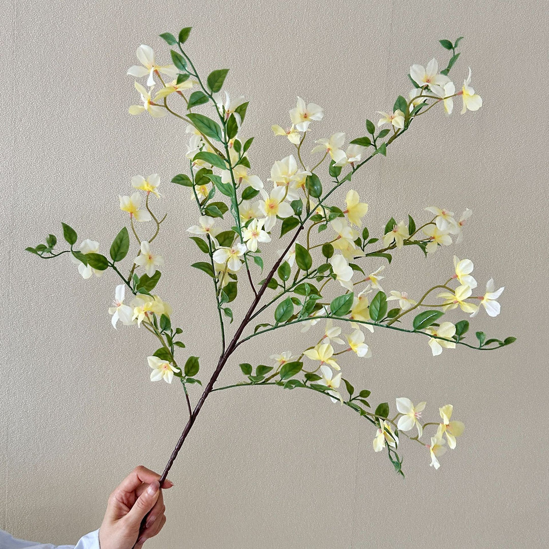 Realistic Faux Flower Branch Arrangement