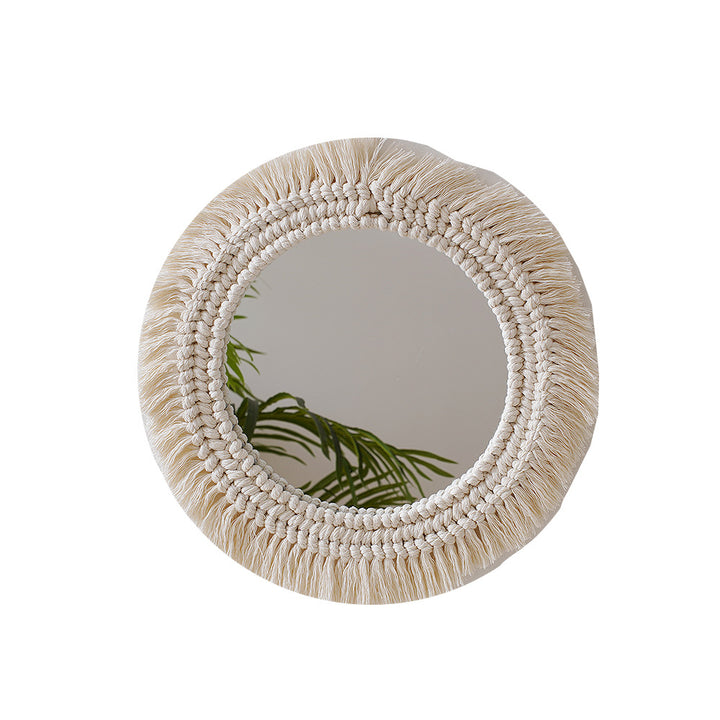 Decorative Macrame Wall Mirror