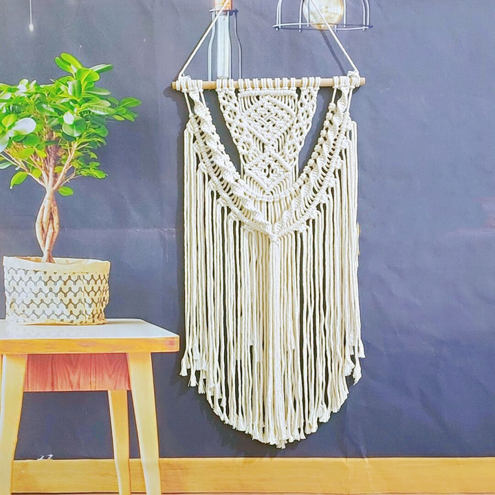 Macrame Wall Hanging Art Decor