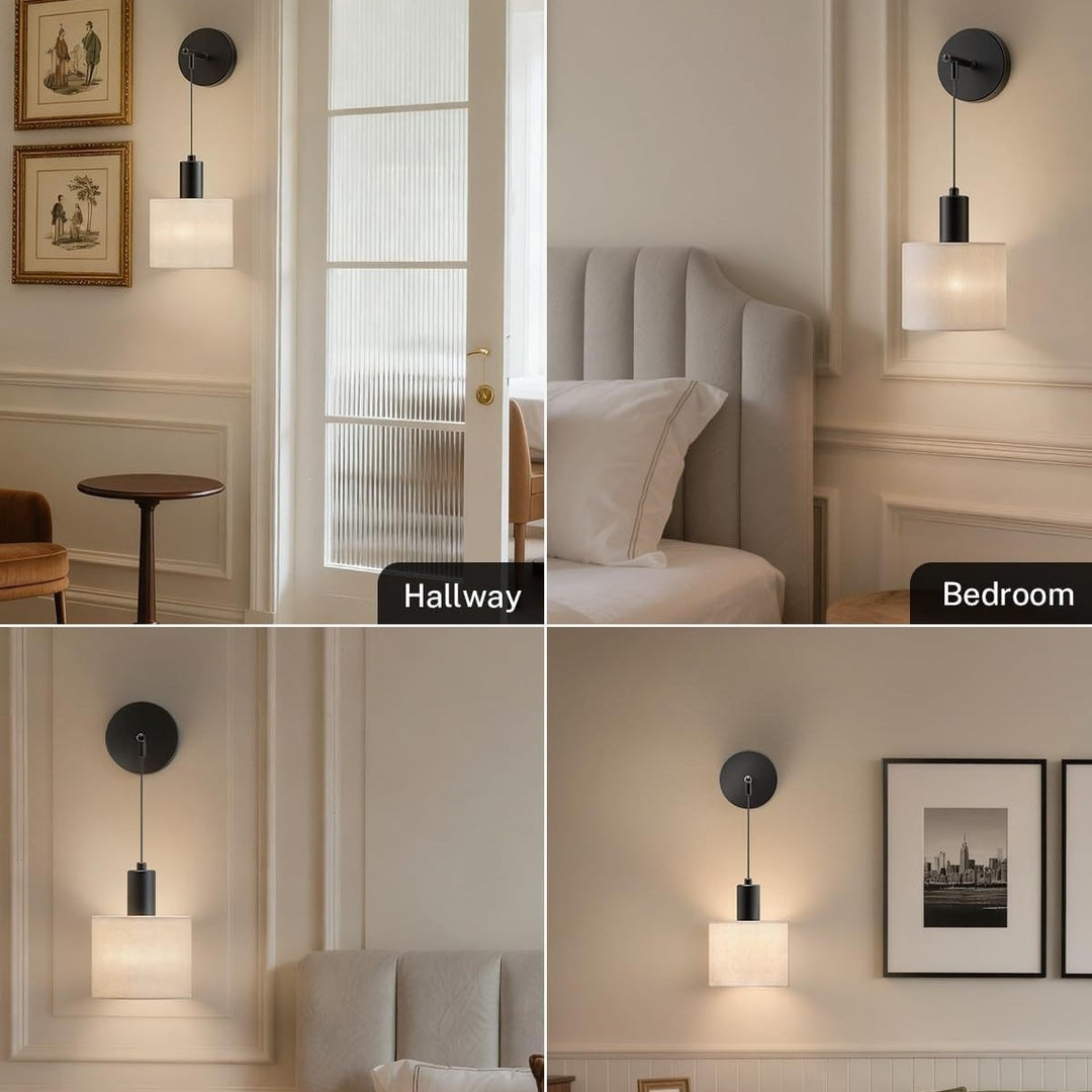 Modern adjustable wall light