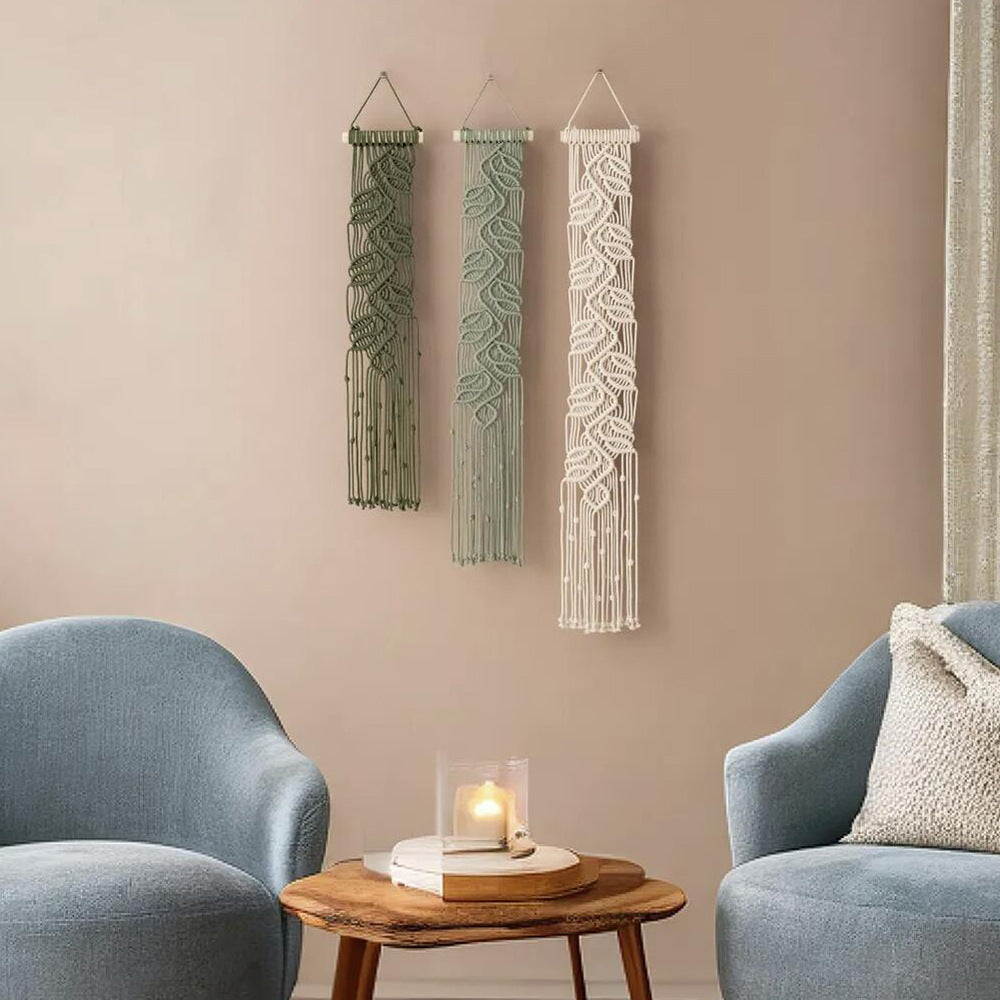 Macrame Leaf Wall Art Decor