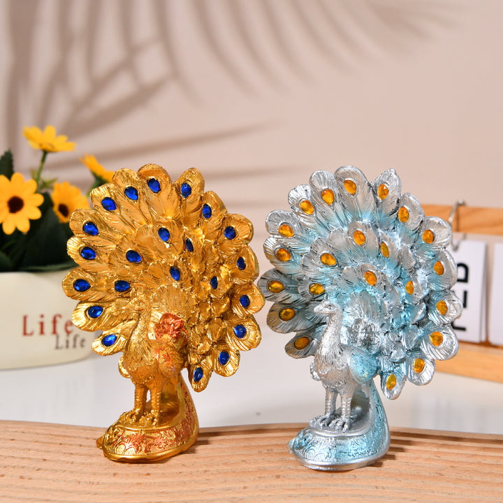 Decorative Peacock Figurine