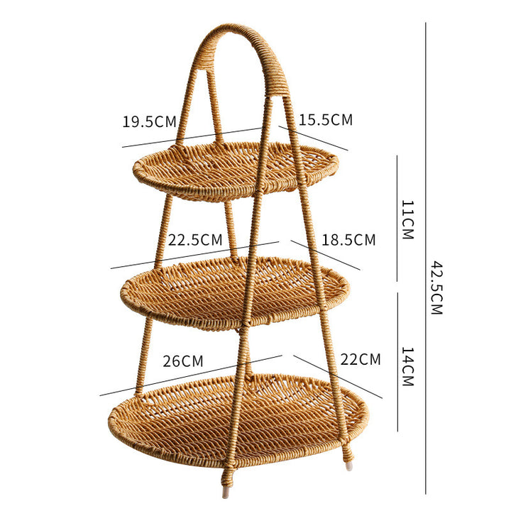 Elegant Handmade Willow Basket