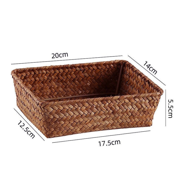 Natural Woven Storage Basket