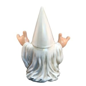 Whimsical Gesture Garden Gnome Figurine
