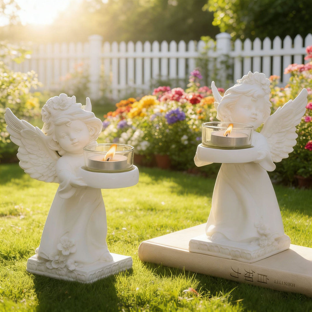 Angel Decorative Candle Holder
