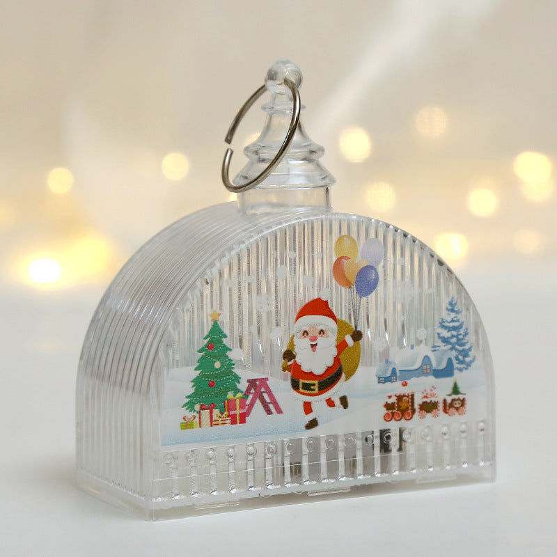 Scent dispenser with winter motif
