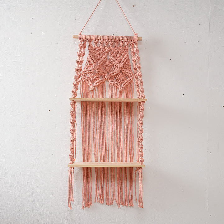 Decorative Macrame Shelf