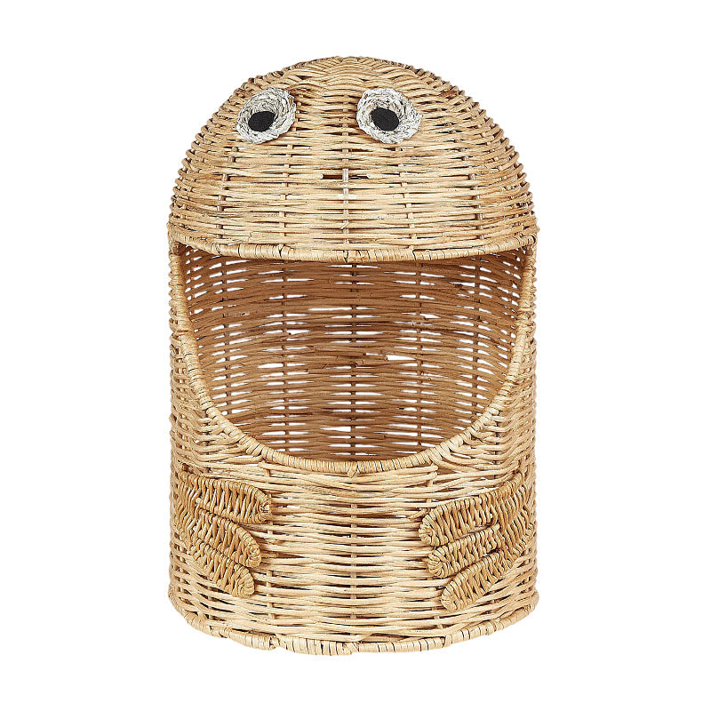 Playful storage basket in animal design