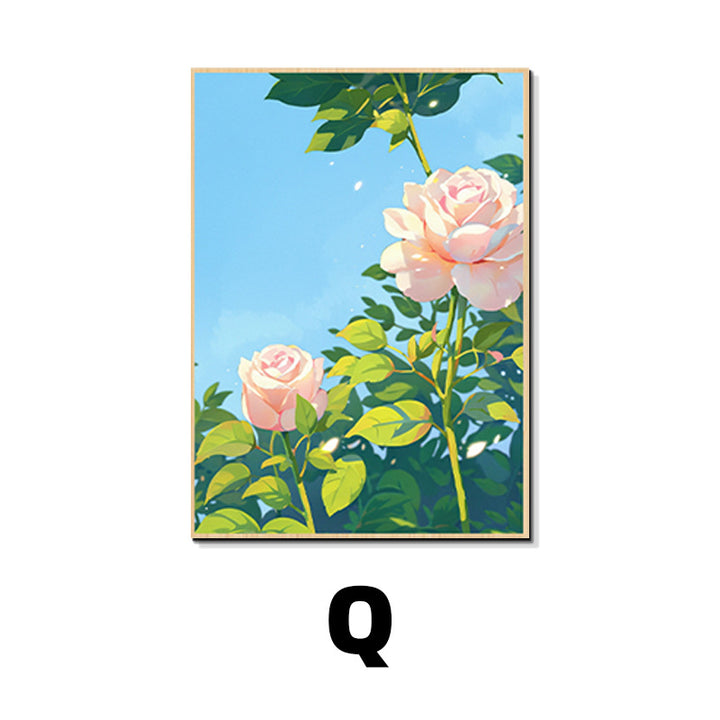 Floral Botanical Print Wall Art