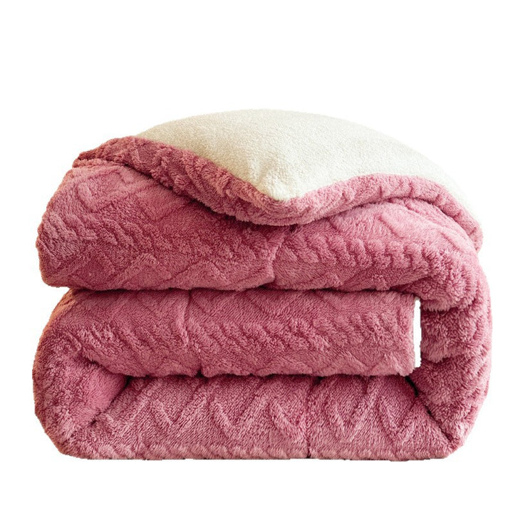 Luxurious Textured Plush Blanket