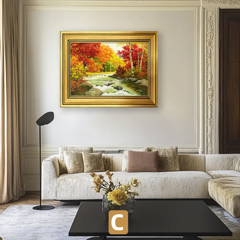 Decorative Framed Nature Landscape Artwork