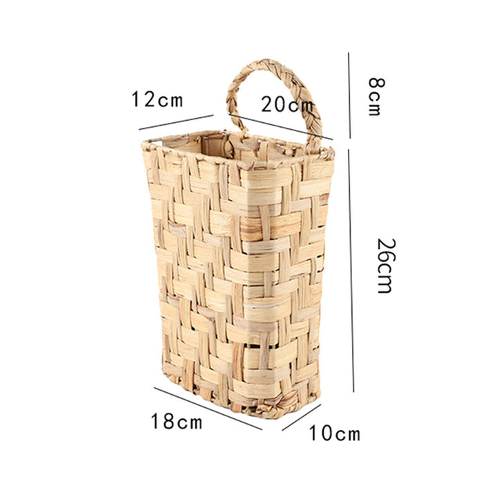 Handwoven flower basket