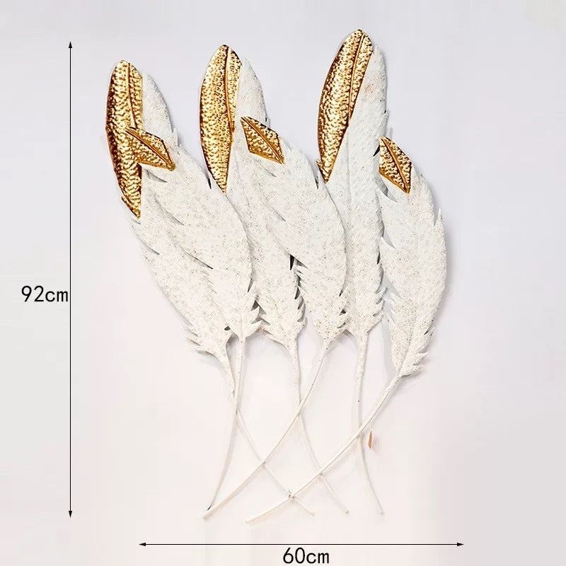 Elegant Feather Wall Art
