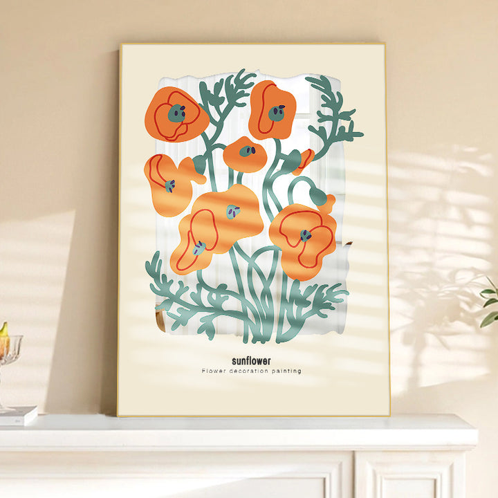 Floral Illustration Wall Art