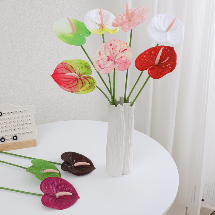 Elegant artificial orchid with delicate flowers