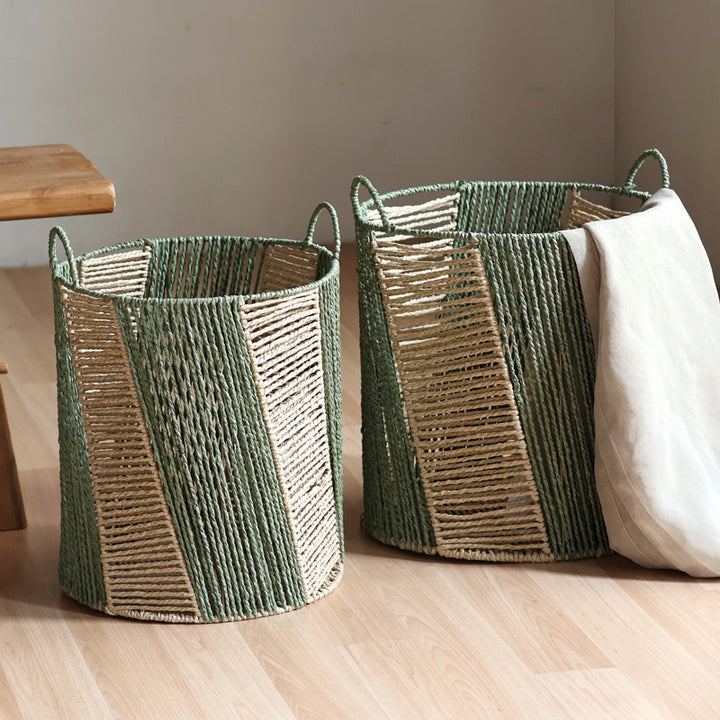 Handcrafted storage basket