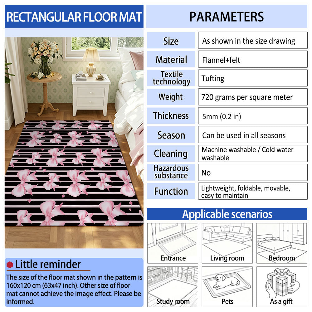 Playful Rainbow Area Rug