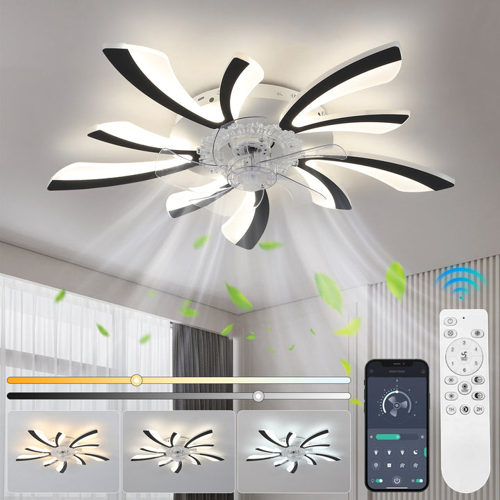 More modern smart ceiling fan