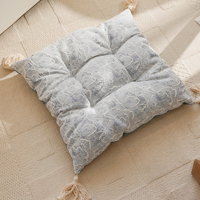 Decorative Floral Pattern Floor Cushion