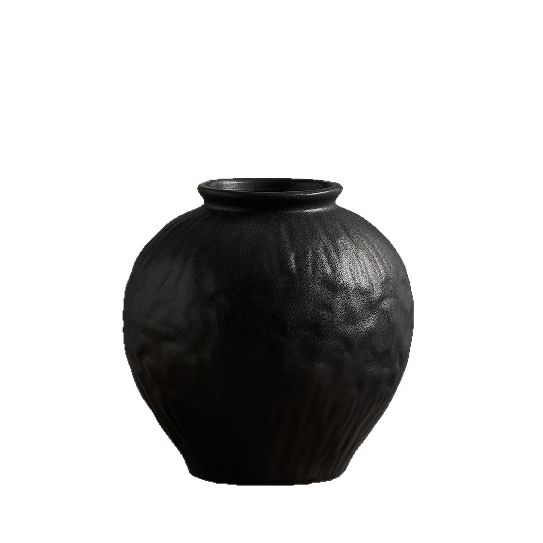 Elegant ceramic vase with texture