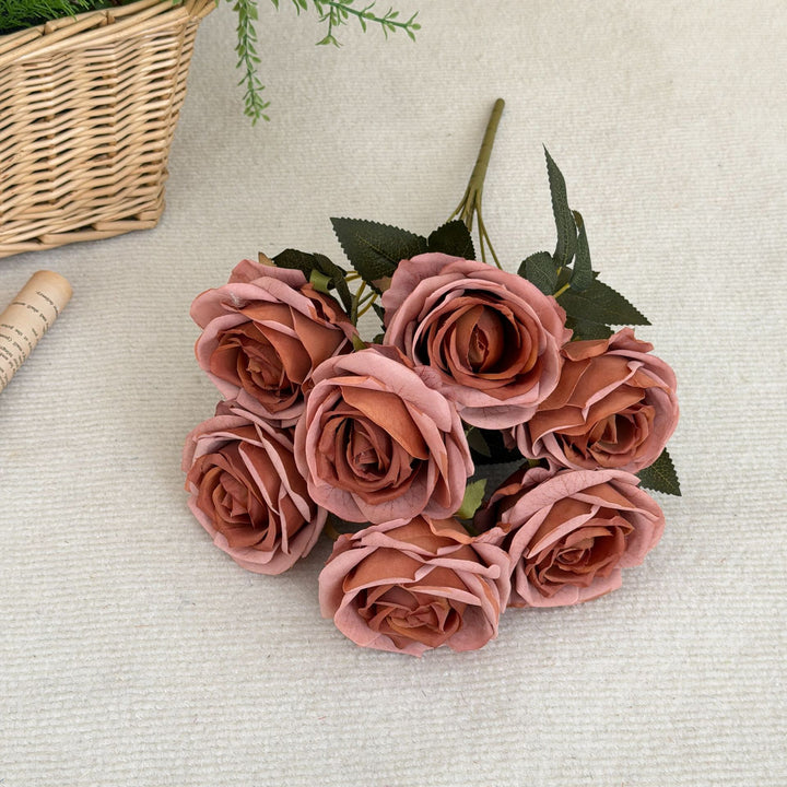 Realistic Rose Bouquet for Home Display