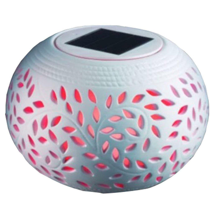 Decorative solar pathway light
