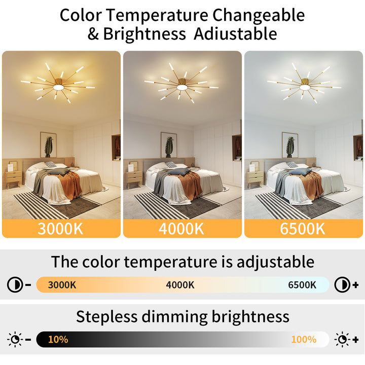 More Modern Minimalist Chandelier