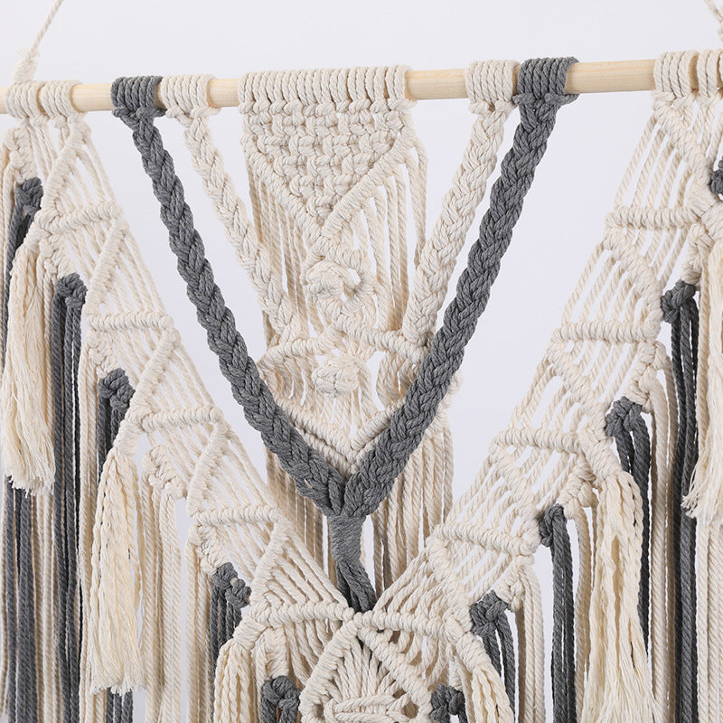 Macrame Wall Hanging with Fringes