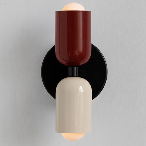 Modern Minimalist Double-Sided Wall Light Fixture