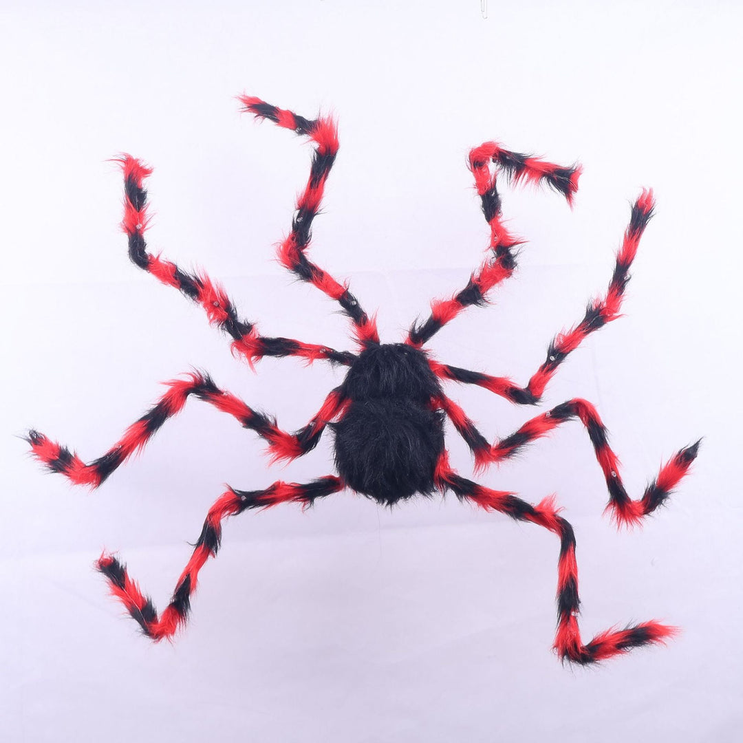Creepy Halloween Spider Decoration with LED Lighting