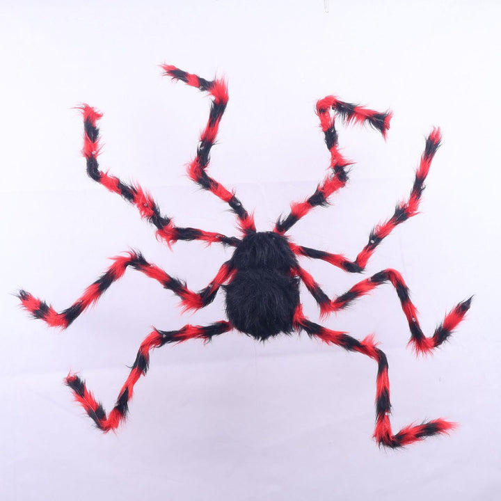 Creepy Halloween Spider Decoration with LED Lighting