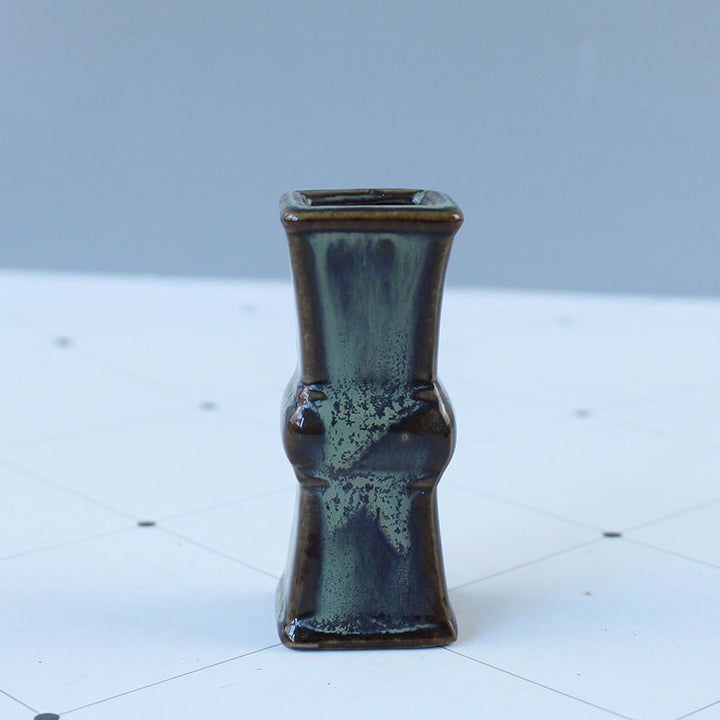 Elegant ceramic vase with artistic design