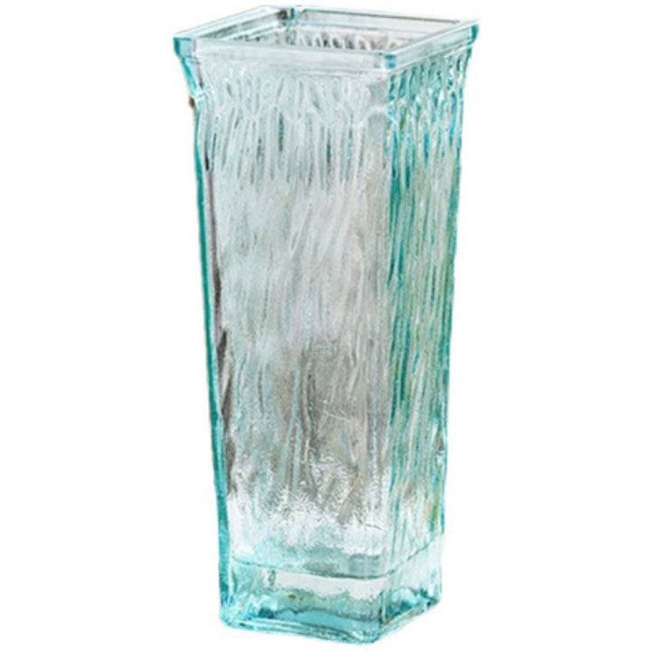 Textured Tall Glass Vase