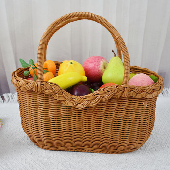 Braided Woven Storage Basket