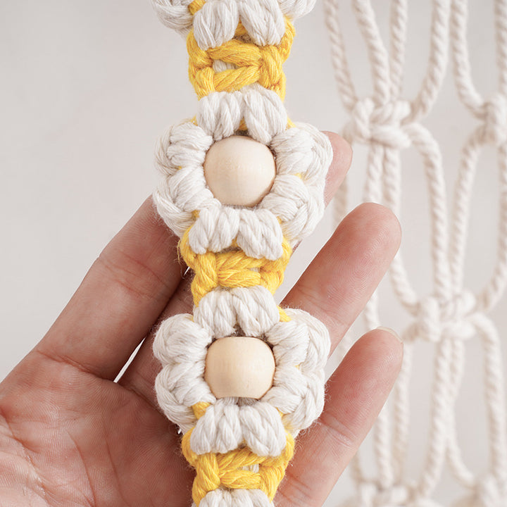 Decorative Macramé Swing Shelf