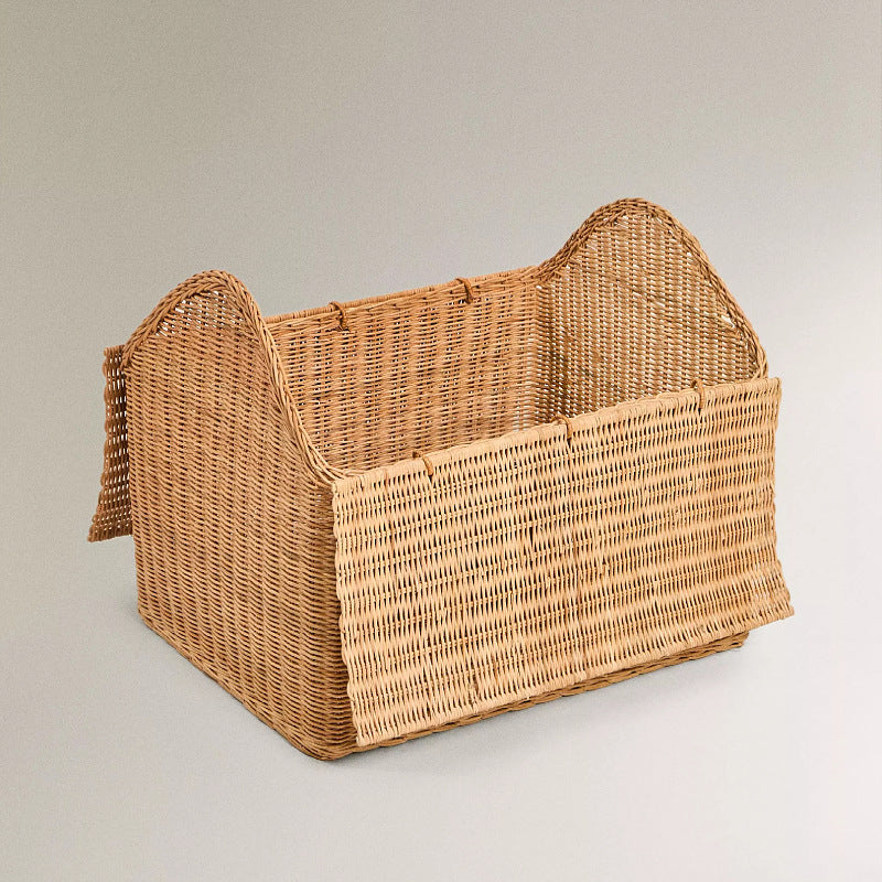 Creative storage basket in house design