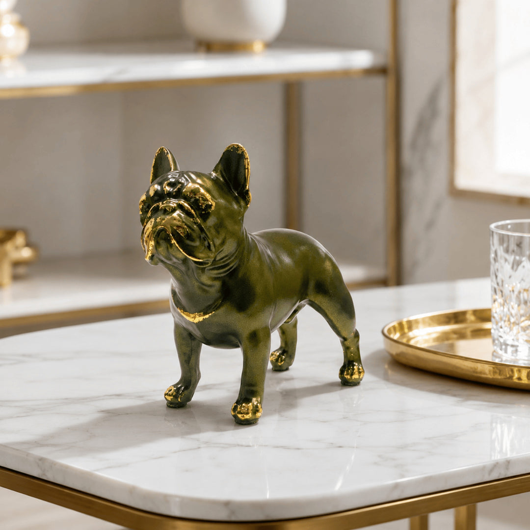 Decorative figure of a French Bulldog