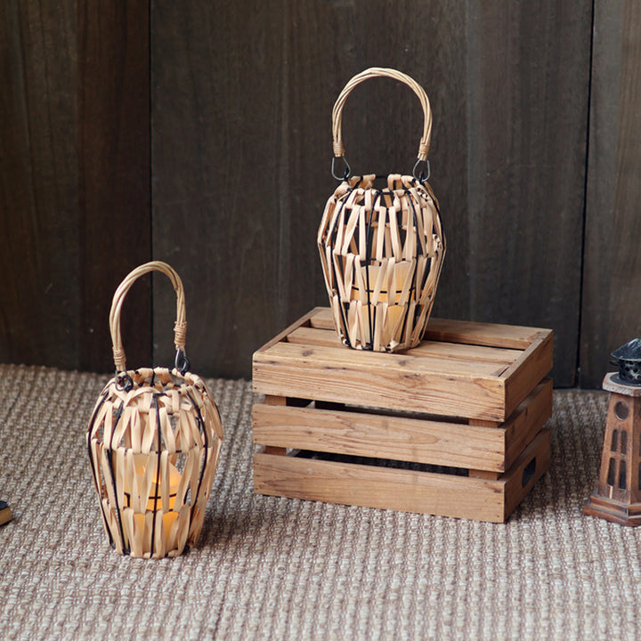 Handmade Basket Lamp