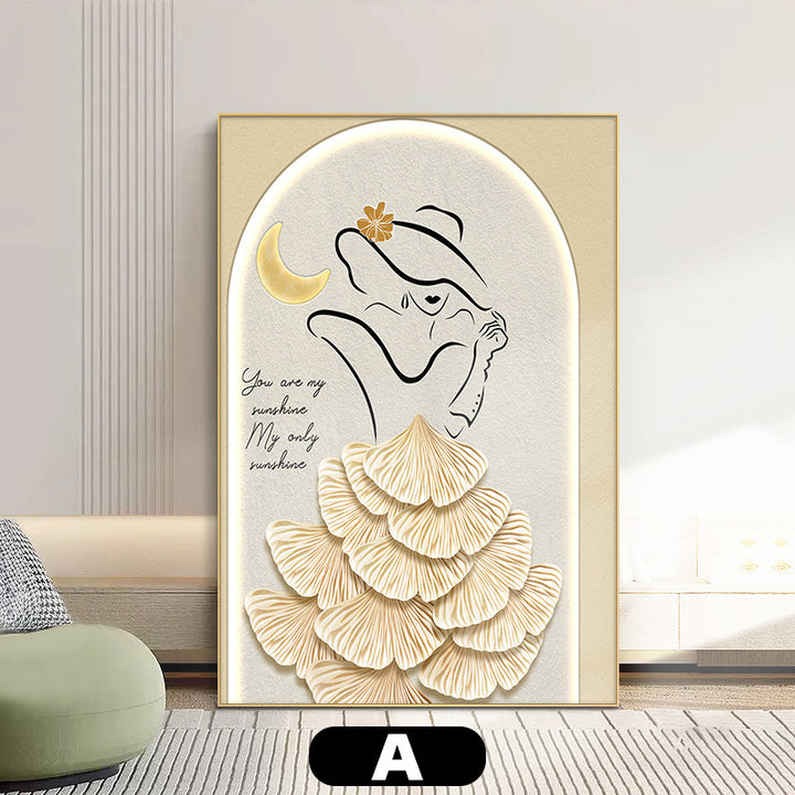Elegant Abstract Art Print