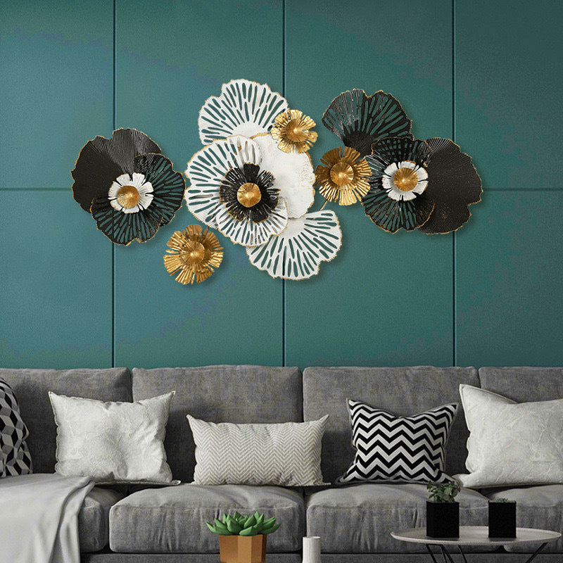 Decorative Metal Floral Wall Art