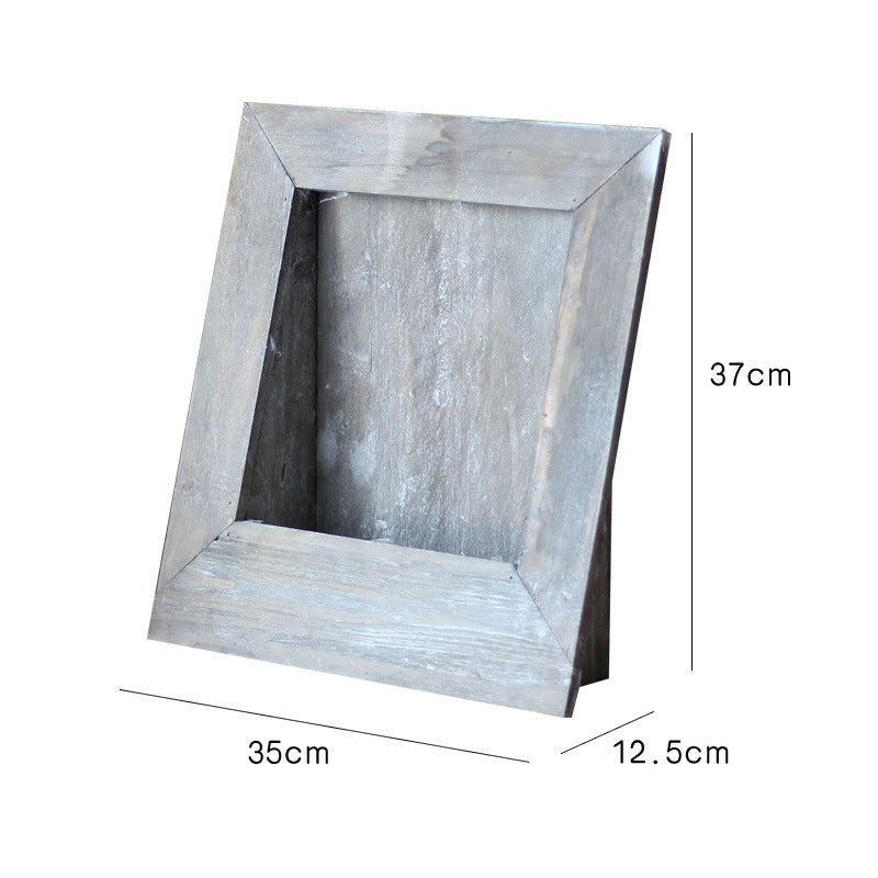 Frame made of solid wood