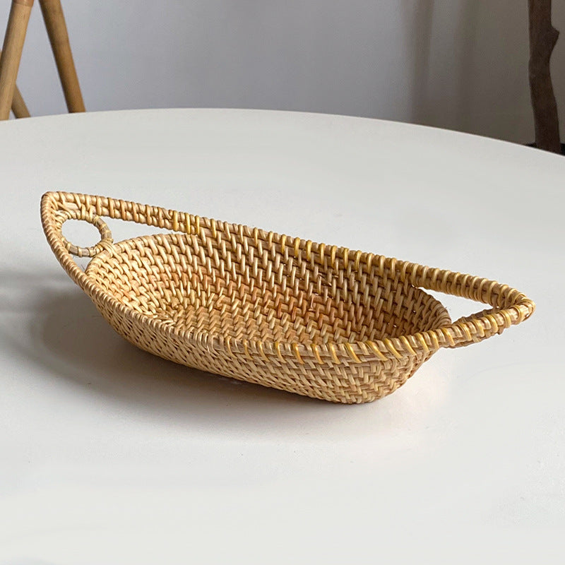 Elegant and handwoven fruit basket